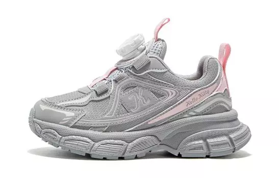 Детская повседневная обувь для детей, кроссовки, кроссовки Hello Kitty, фиолетовый