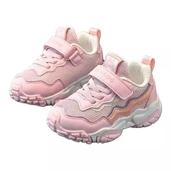 Детская повседневная обувь для детей, кроссовки, кроссовки Bobdog, розовый