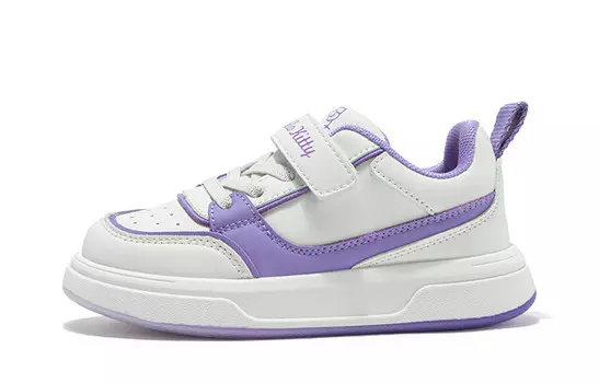 Детская повседневная обувь для детей, кроссовки, кроссовки Hello Kitty, белый/фиолетовый