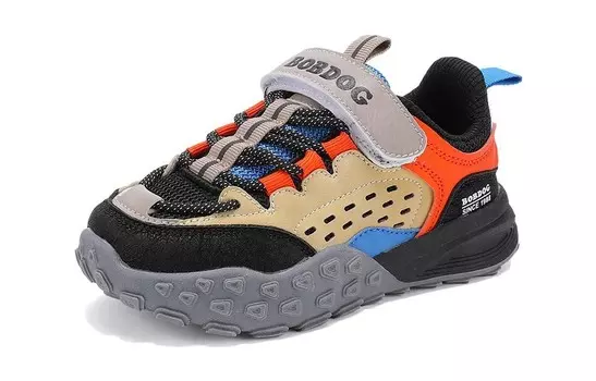 Детская повседневная обувь для детей, кроссовки, кроссовки Bobdog, черный