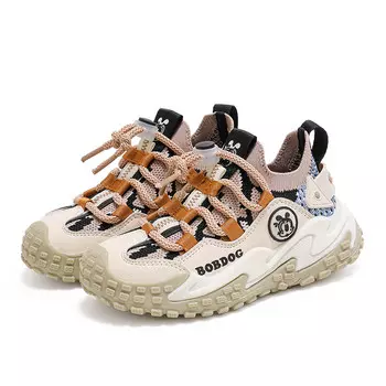 Детская повседневная обувь для детей, кроссовки, кроссовки Bobdog, светло-фиолетовый