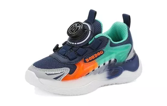 Детская повседневная обувь для детей, кроссовки, кроссовки Bobdog, цвет Navy blue/water moon blue