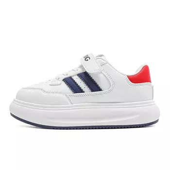 Детская повседневная обувь для детей, кроссовки, кроссовки Bobdog, белый/темно-синий