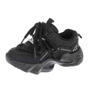 Детская повседневная обувь для детей, кроссовки, кроссовки Kinddog, черный