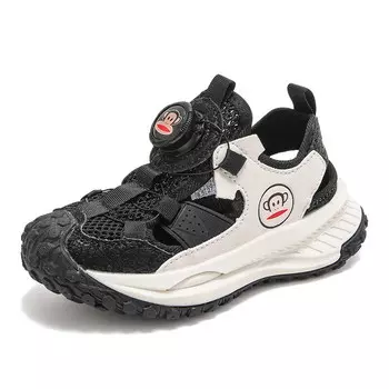 Детская повседневная обувь для детей, кроссовки, кроссовки Paul Frank, хаки