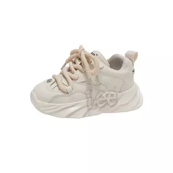Детская повседневная обувь для детей, кроссовки, кроссовки Lee, бежевый
