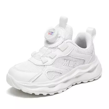 Детская повседневная обувь для детей, кроссовки, кроссовки Mulinsen, черный