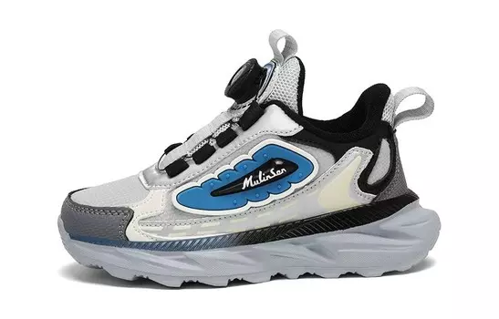 Детская повседневная обувь для детей, кроссовки, кроссовки Mulinsen, черный/белый