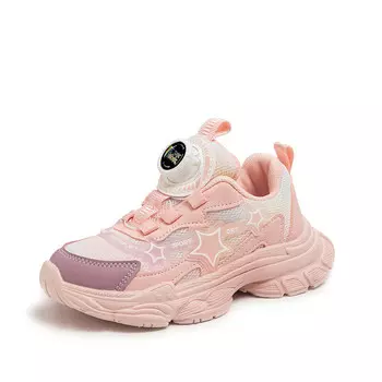 Детская повседневная обувь для детей, кроссовки, кроссовки Mulinsen, розовый