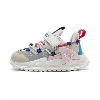 Детская повседневная обувь для детей, кроссовки, кроссовки Babaya, бежевый/синий