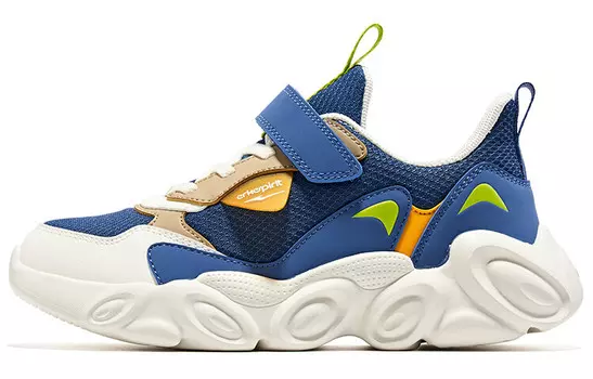 Детская повседневная обувь для детей, кроссовки, кроссовки Erke Kids, цвет Navy blue/smoke blue