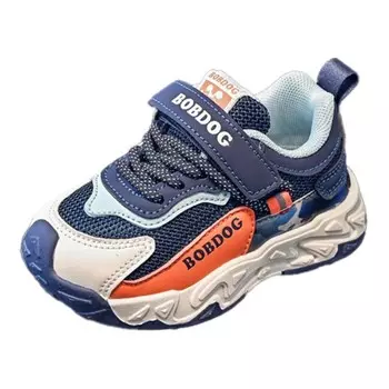 Детская повседневная обувь для детей, кроссовки, кроссовки Bobdog, цвет Mi/navy blue