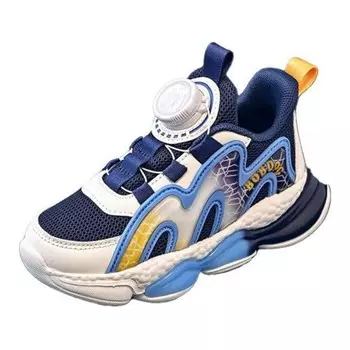 Детская повседневная обувь для детей, кроссовки, кроссовки Bobdog, темно-синий