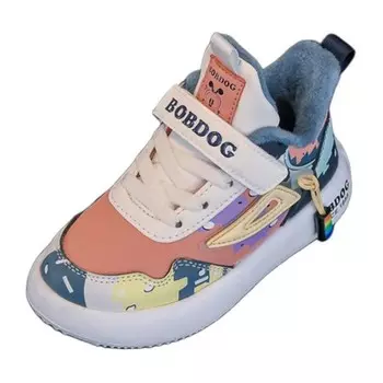 Детская повседневная обувь для детей, кроссовки, кроссовки Bobdog, цвет Navy blue/fresh blue