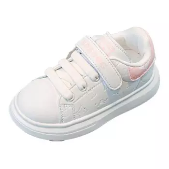 Детская повседневная обувь для детей, кроссовки, кроссовки Bobdog, цвет White/Light Brown 13075