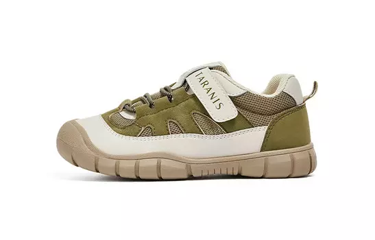 Детская повседневная обувь для детей, кроссовки, кроссовки Taranis, зеленый/белый