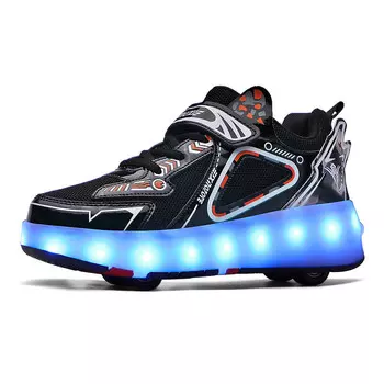 Детская повседневная обувь для детей, кроссовки, кроссовки Robinhood, черный