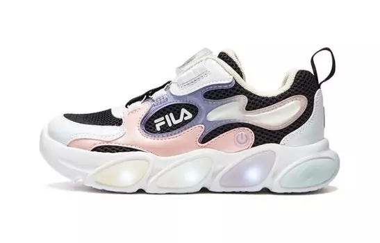 Детская повседневная обувь для дошкольников, кроссовки, кроссовки Fila Kids, синий/белый