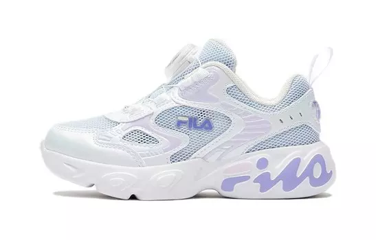 Детская повседневная обувь для дошкольников, кроссовки, кроссовки Fila Kids, синий/фиолетовый