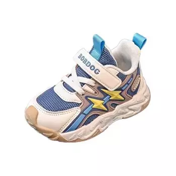 Детская повседневная обувь для дошкольников, кроссовки, кроссовки Bobdog, цвет Rice/jujube red 13522