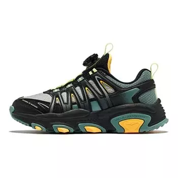 Детская повседневная обувь для начальной школы, кроссовки, кроссовки Erke Kids, цвет Positive black/circulating gray