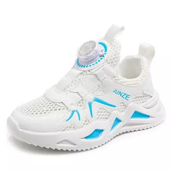 Детская повседневная обувь для начальной школы, кроссовки, кроссовки Robinhood, синий