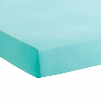 Детская простыня Dream Sleep Basic одинарный трикотаж 70x140 см светло-голубая Traumschlaf