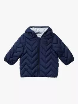 Детская пуховая куртка Benetton, цвет Night Blue