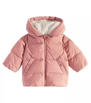 Детская пуховая куртка Bonpoint, цвет rose fard