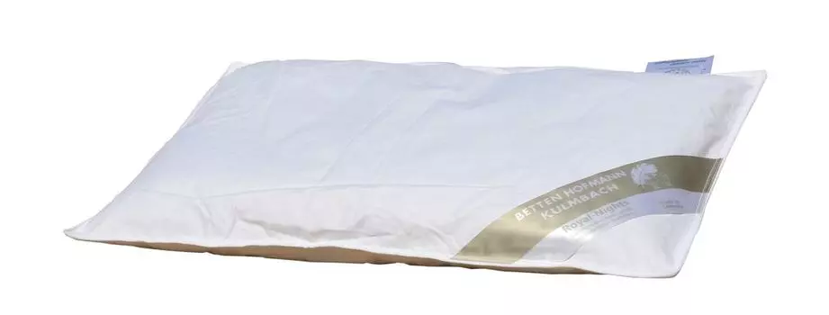 Детская пуховая подушка 40х60 см плоская подушка несшитая 100% НОВЫЙ пух 60г Betten Hofmann