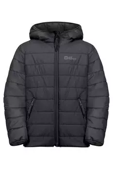 Детская пуховик Zenon Jack Wolfskin, черный