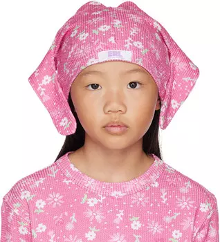 Детская розовая флоппи-шапка ERL
