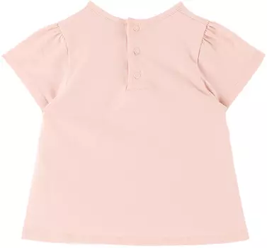 Детская розовая футболка с принтом Chloe