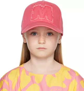 Детская Розовая Кепка Big M Яркая фуксия Marni