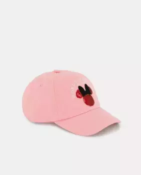 Детская розовая кепка с блестками Минни Kids El Corte Ingls