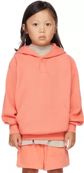 Детская розовая толстовка Henley Essentials