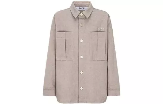 Детская рубашка Dior, бежевый