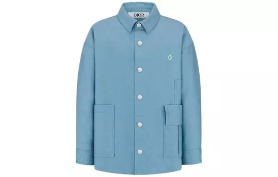Детская рубашка Dior, синий