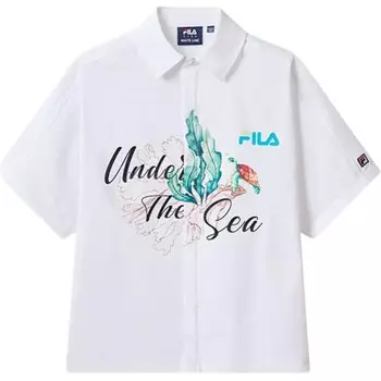 Детская рубашка Fila Kids, белый