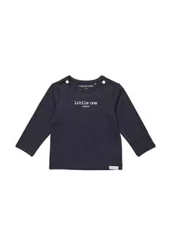 Детская рубашка - Hester, унисекс, длинный рукав, органический хлопок стрейч, однотонная noppies, серый