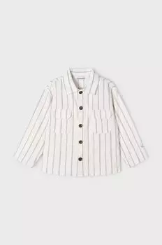 Детская рубашка Mayoral, бежевый