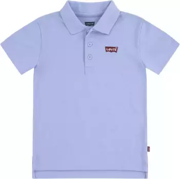 Детская рубашка-поло Levi's "LVB BACK NECK TAPE POLO", для МАЛЬЧИКОВ Levi'S Kids, белый