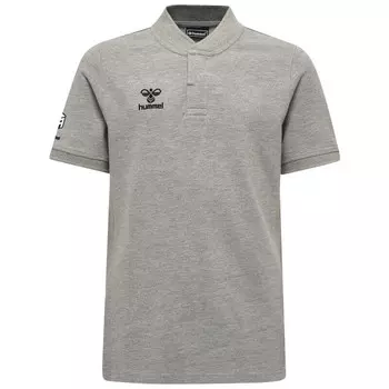 Детская рубашка-поло унисекс Hmlmove Grid Polo для мультиспорта HUMMEL, цвет grau