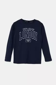Детская рубашка с длинным рукавом Baley LS Pepe Jeans, темно-синий