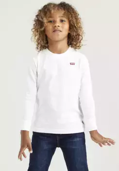 Детская рубашка с длинными рукавами Levi's "LVB LS GRAPHIC TEE SHIRT", для МАЛЬЧИКОВ Levi'S Kids, белый