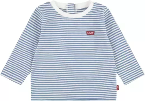 Детская рубашка с длинными рукавами Levi's "LVB STRIPE BATWING LONG SLEEVE", для малышей Levi'S Kids, цвет Coronet Blue