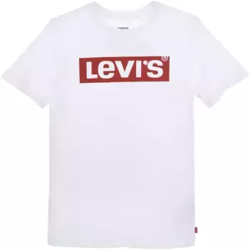 Детская рубашка с длинными рукавами Levi's "SHORT SLEEVE GRAPHIC TEE", для МАЛЬЧИКОВ Levi'S Kids, белый