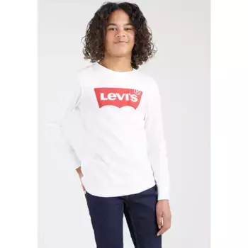 Детская рубашка с длинными рукавами Levi's "L/S BATWING TEE", для МАЛЬЧИКОВ Levi'S Kids, белый