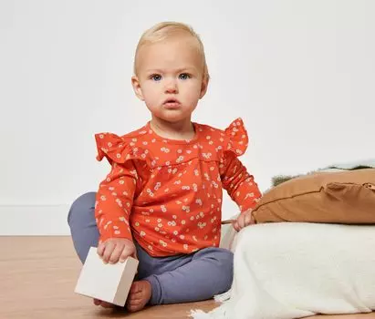 Детская рубашка с длинными рукавами Tchibo