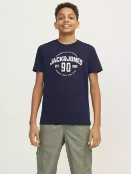 Детская рубашка с короткими рукавами Jack & Jones "JJMINDS TEE SS CREW NECK JNR 2PK MP" Jack & Jones Junior, цвет Desert Sage